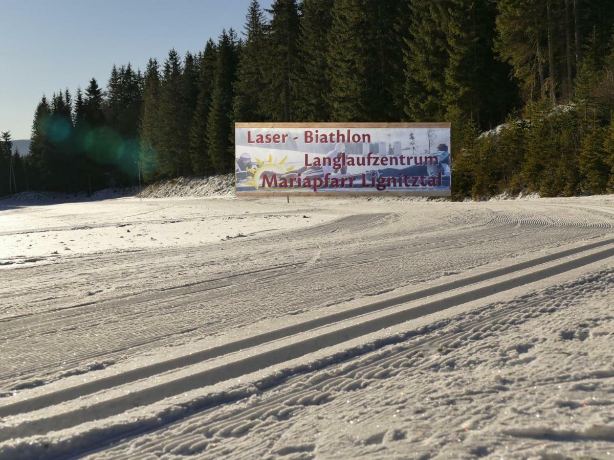 Ferienwohnung Moser Mariapfarr Exteriör bild