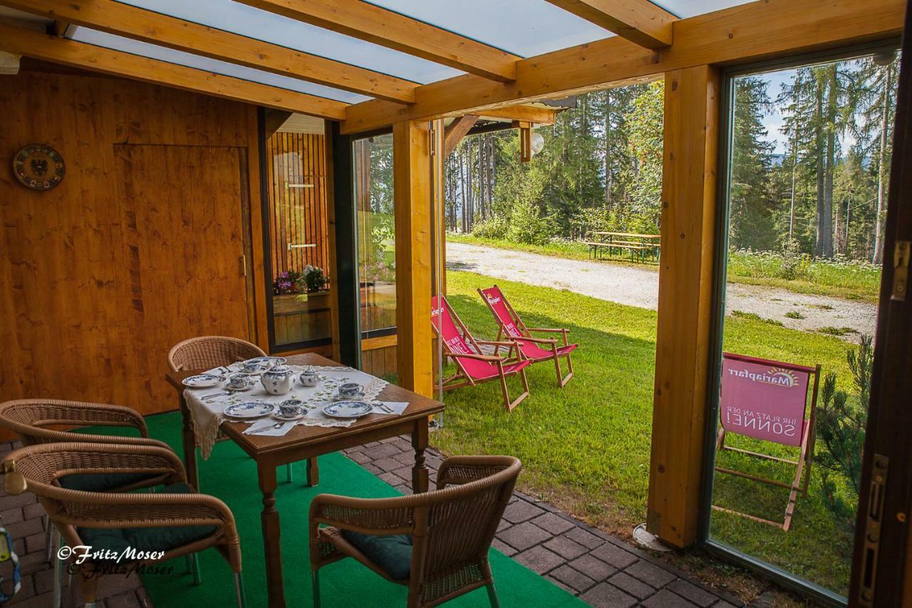 Ferienwohnung Moser Mariapfarr Exteriör bild